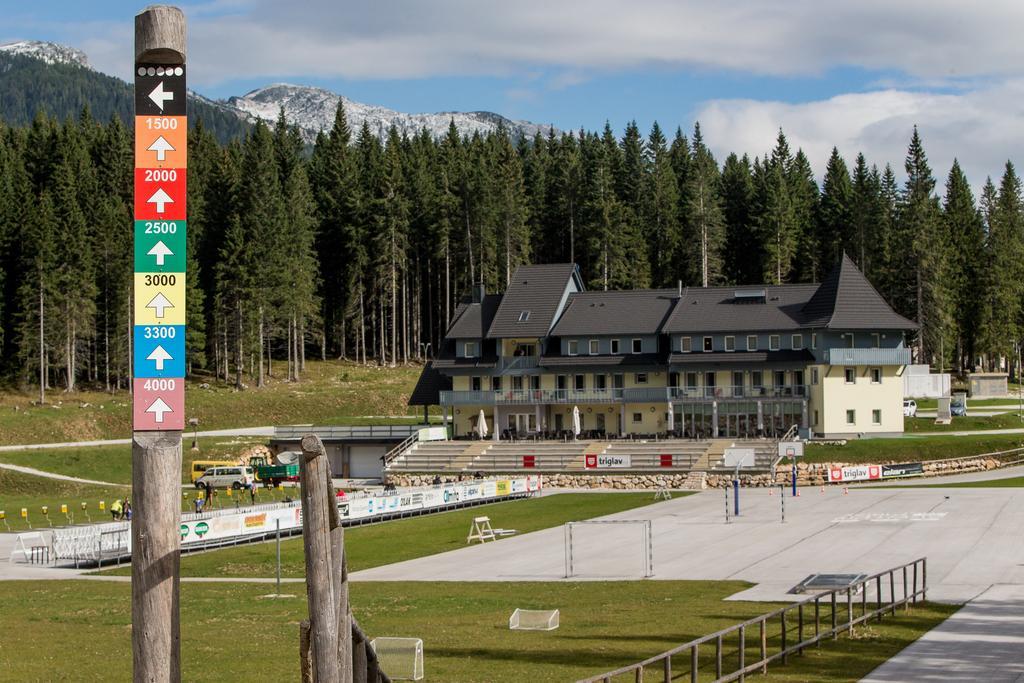 Hotel Center Pokljuka Goreljek Exteriör bild