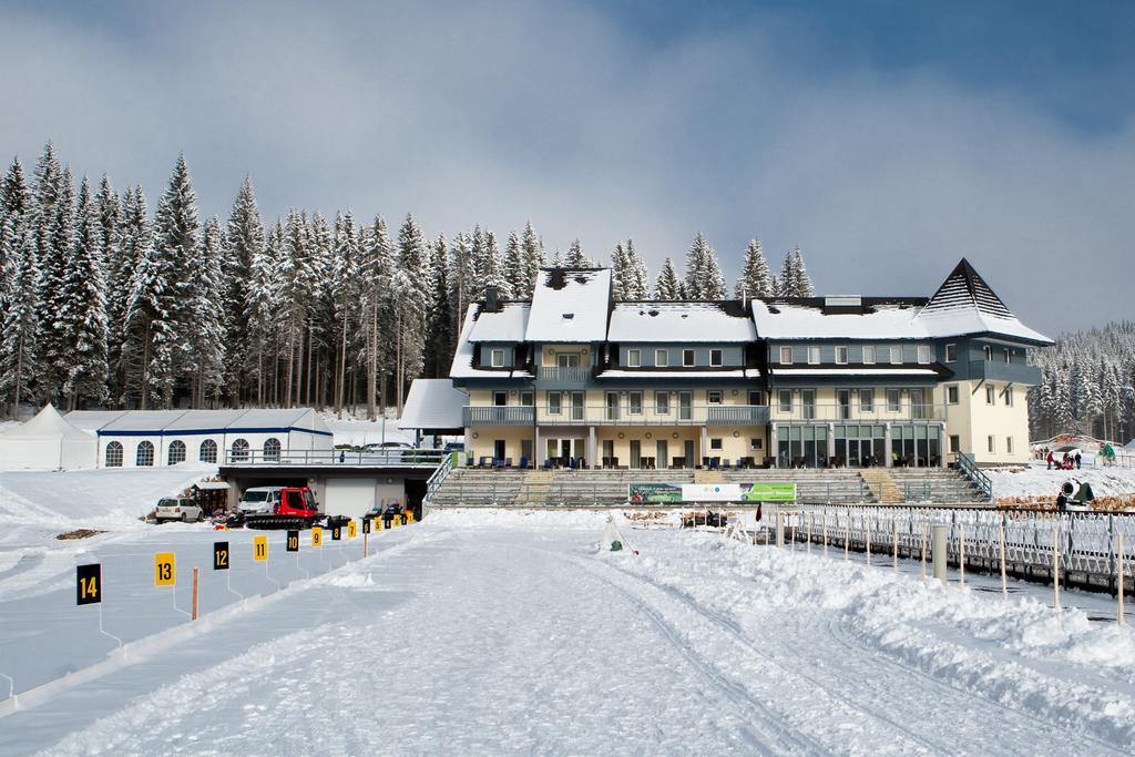 Hotel Center Pokljuka Goreljek Exteriör bild